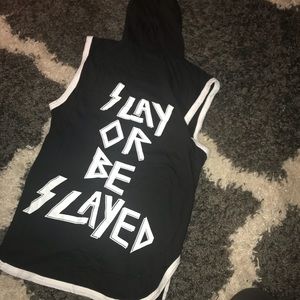 Sleeveless Hoodie